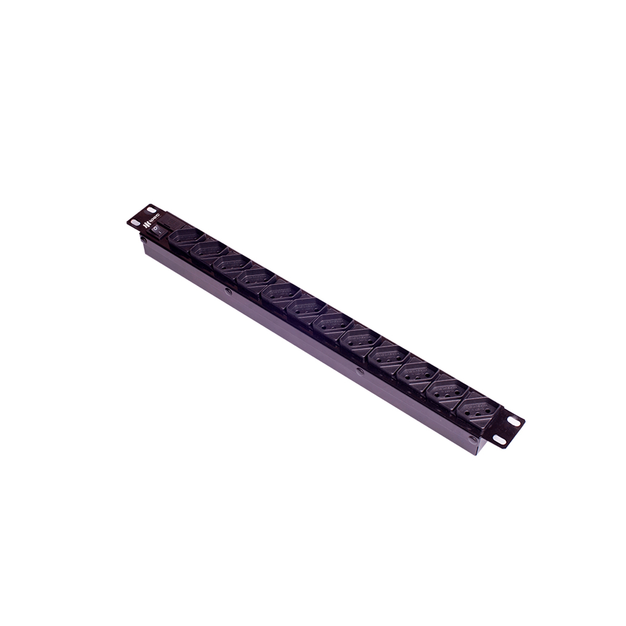 Regua Rack 19" 1u 12 Tomadas 1.10mt Biv A2267