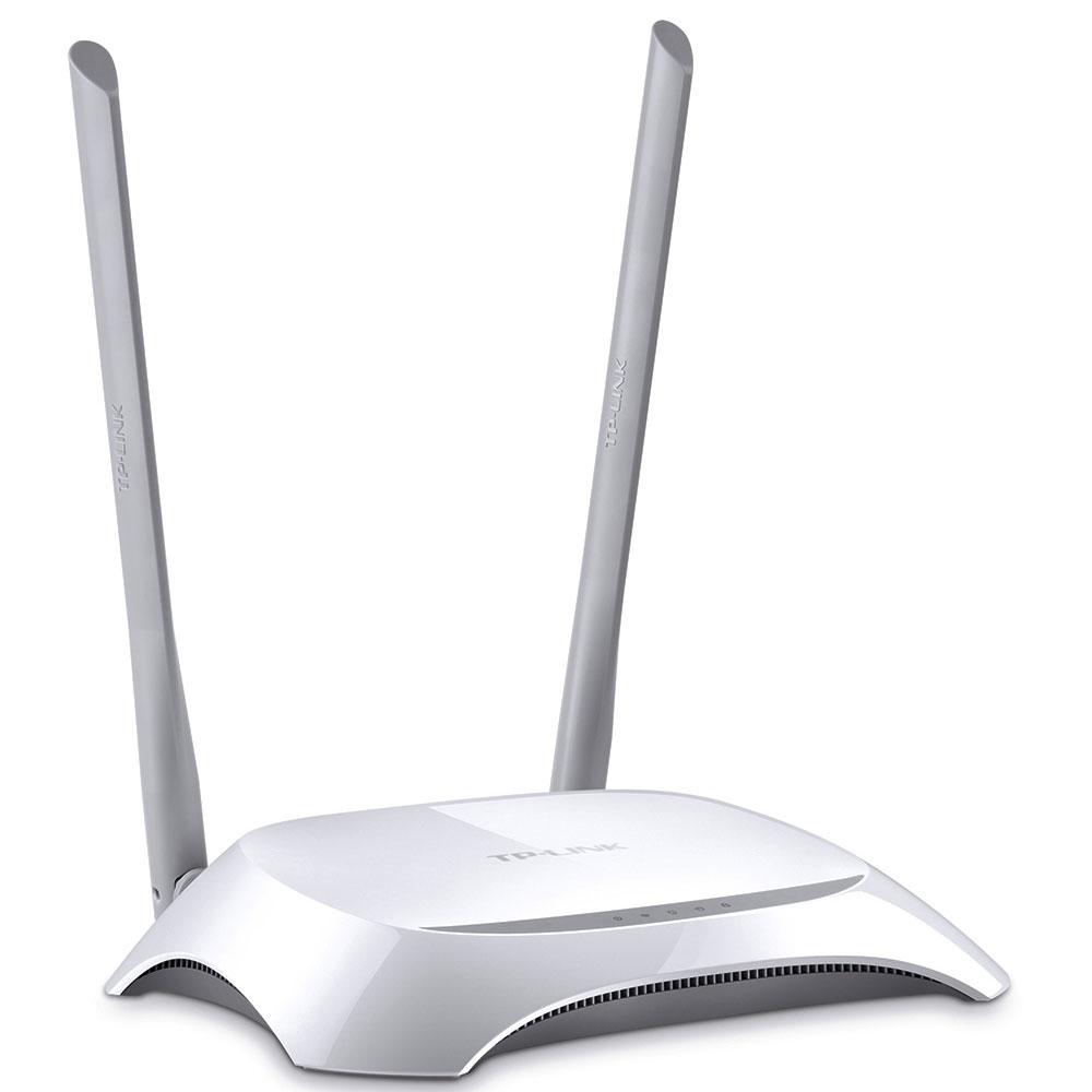 Roteador  300m 4p Wr840n(w) C/2 Antenas Tp-link