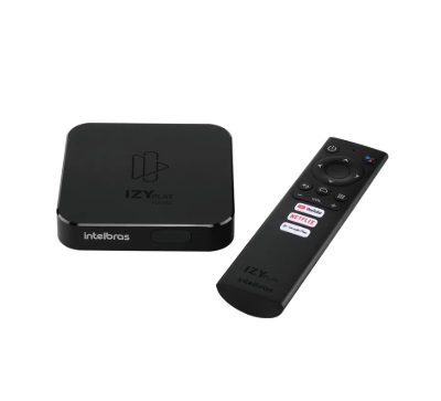 Smart Tv Box Izy Play Android Tv Intelbras 4143010