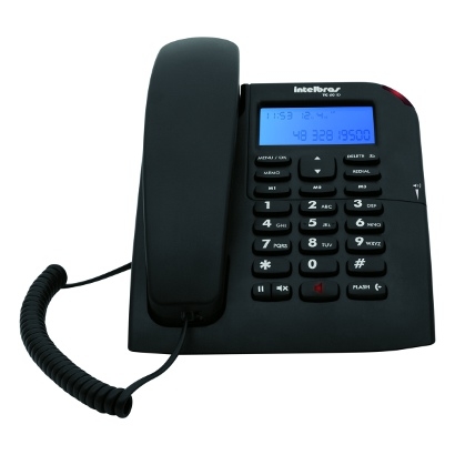 Telefone Tc 60 Id Preto Intelbras