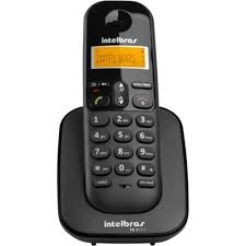Telefone Ramal Sem Fio Digital Ts 3111 Pt Intelbras