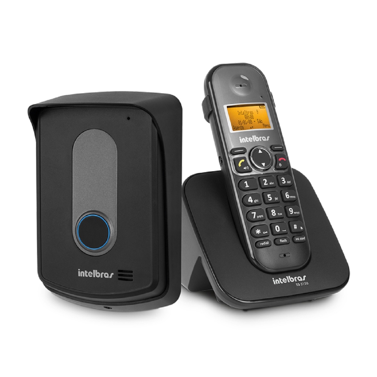 Telefone Interfone Sem Fio C/ramal Externo Tis 5010 Intelb